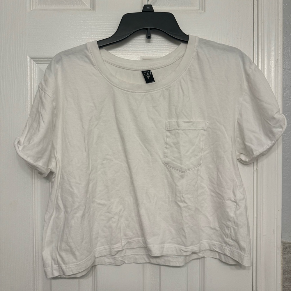 Windsor White Crop Top